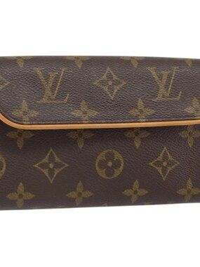 LOUIS VUITTON Monogram Pochette Florentine Waist bag M51855 LV Auth ep13215